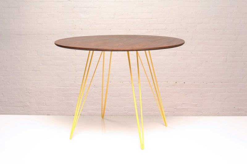 Williams Dining Table - Small Circle - Tronk - Tables + Desks - Maple - Blood Red - HORNE