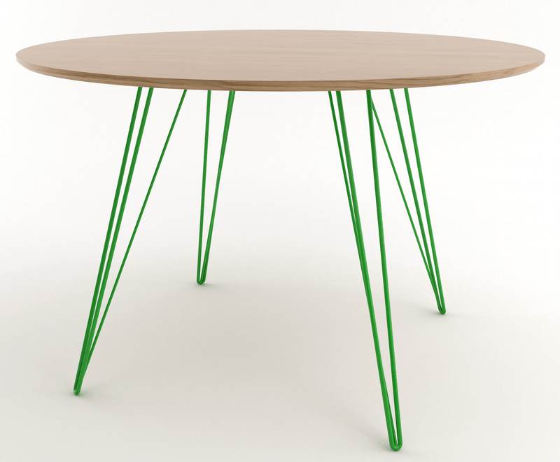 Williams Dining Table - Small Oval - Tronk - Tables + Desks - Maple - Blood Red - HORNE