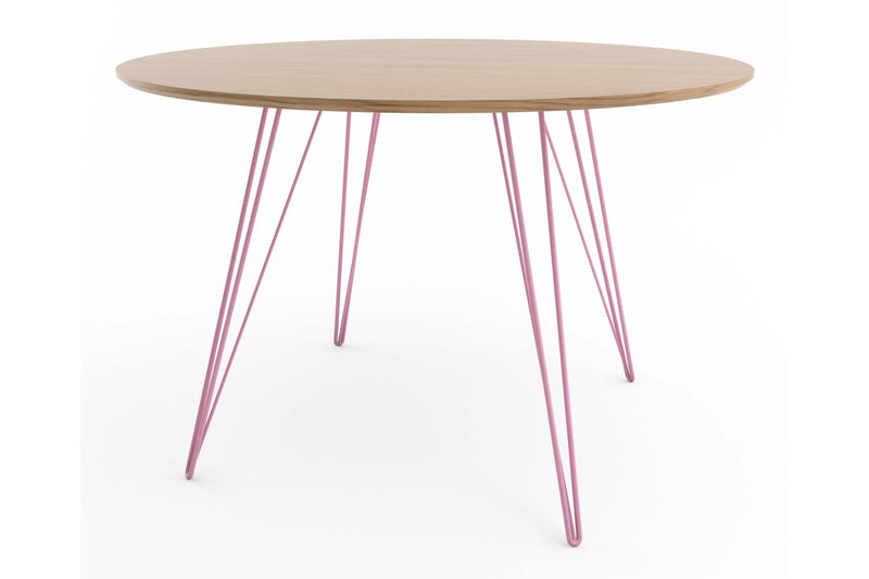 Williams Dining Table - Small Oval - Tronk - Tables + Desks - Maple - Blood Red - HORNE