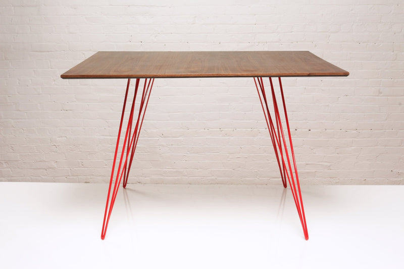Williams Dining Table - Small Rectangle - Tronk - Tables + Desks - Maple - Blood Red - HORNE