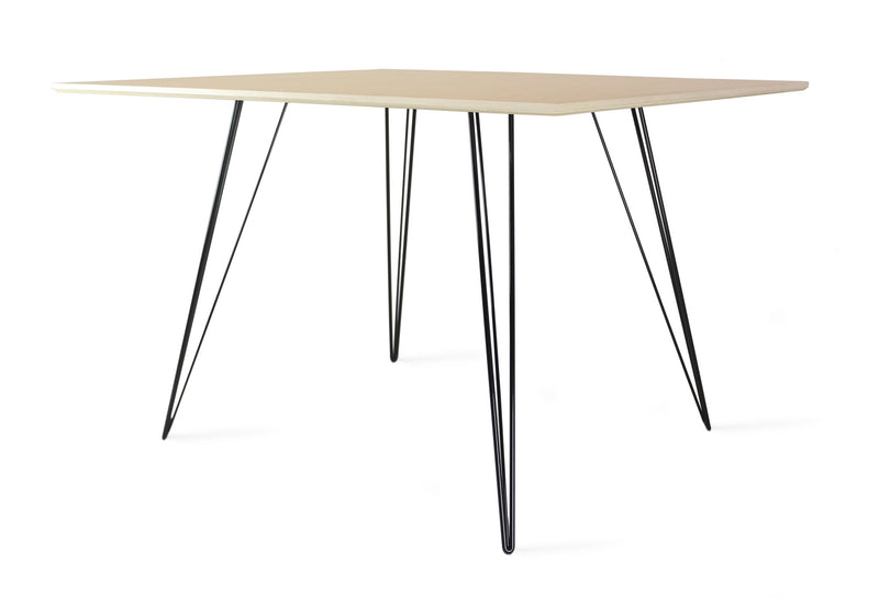 Williams Dining Table - Small Rectangle - Tronk - Tables + Desks - Maple - Blood Red - HORNE