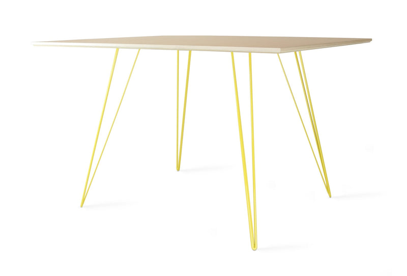 Williams Dining Table - Small Rectangle - Tronk - Tables + Desks - Maple - Blood Red - HORNE