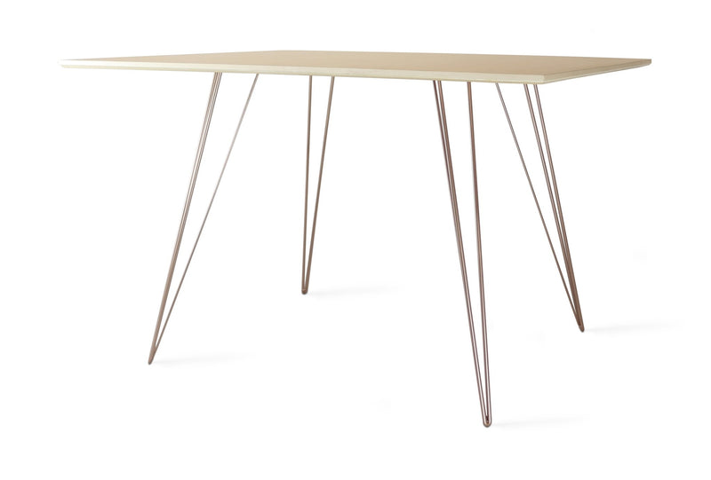 Williams Dining Table - Small Rectangle - Tronk - Tables + Desks - Maple - Blood Red - HORNE