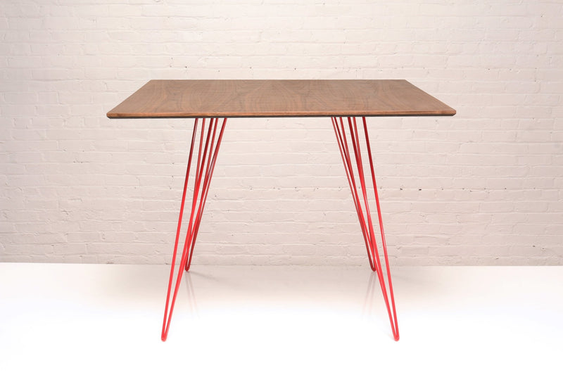 Williams Dining Table - Small Square - Tronk - Tables + Desks - Maple - Blood Red - HORNE