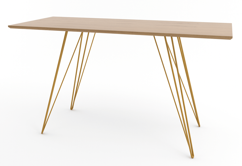 Williams Writing Desk - Tronk - Desks - Maple - Blood Red - HORNE