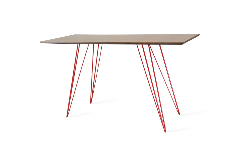Williams Writing Desk - Tronk - Desks - Maple - Blood Red - HORNE