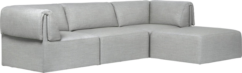 Wonder 3 - Seater Sofa w/ Chaise Lounge - Gubi - Sofas - Gabriel Tempt - 60152 - HORNE