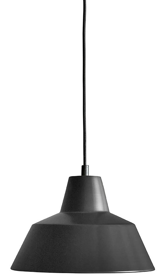 Workshop Pendant - Made by Hand - Pendants - 11"Ø - Matte Black - HORNE
