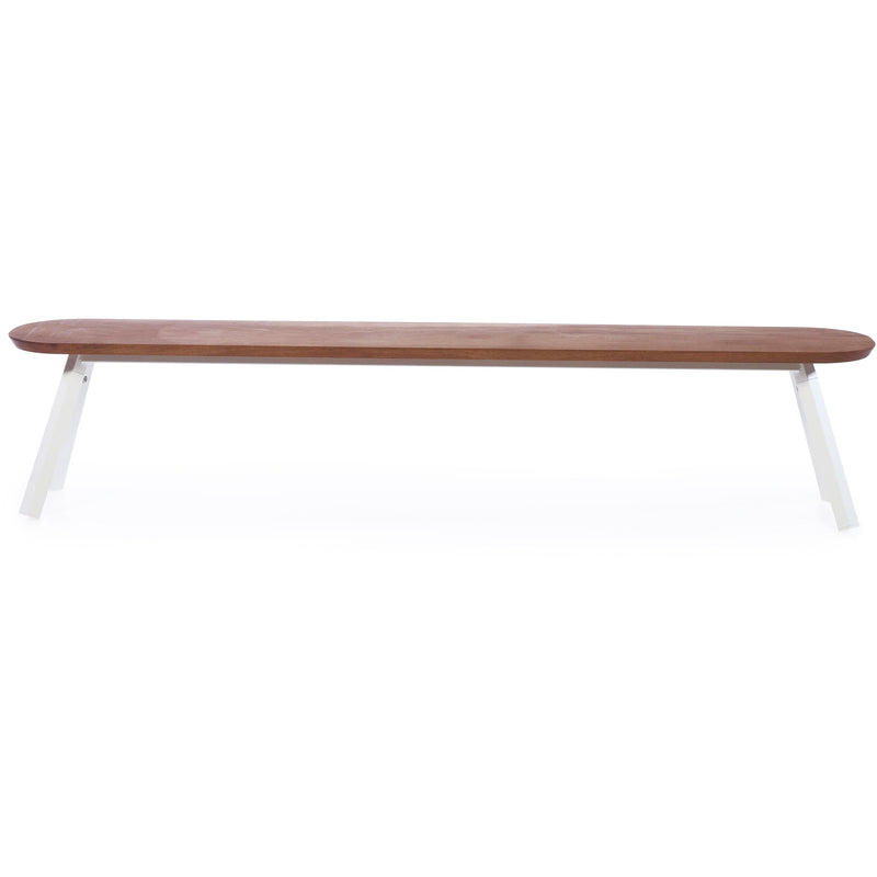 You And Me Bench - Indoor/Outdoor - RS Barcelona - Stools + Benches + Ottomans - 50 Stool - Black - HORNE