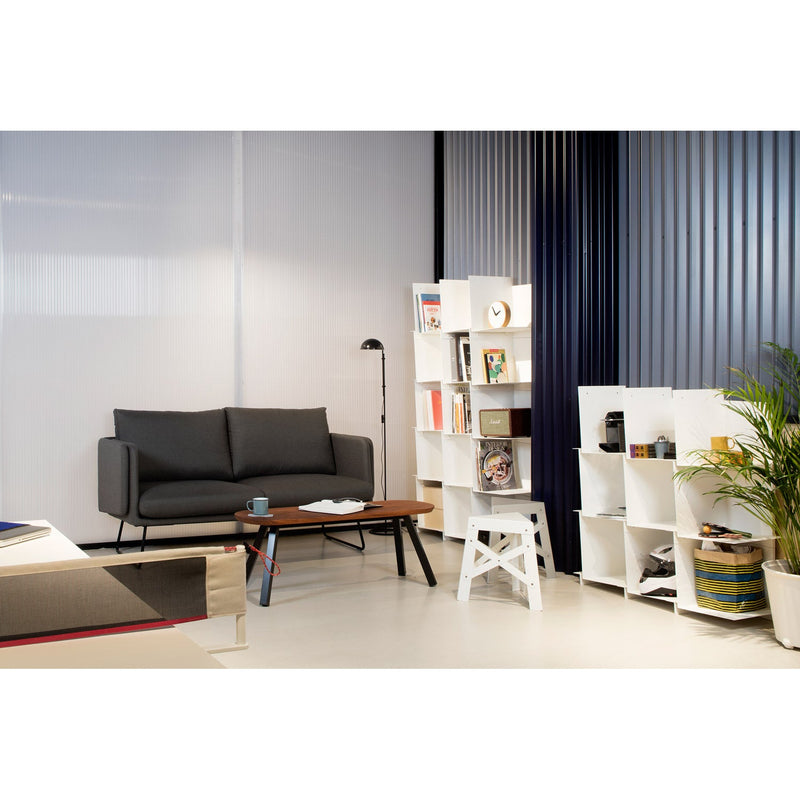 You And Me Bench - Indoor/Outdoor - RS Barcelona - Stools + Benches + Ottomans - 50 Stool - Black - HORNE