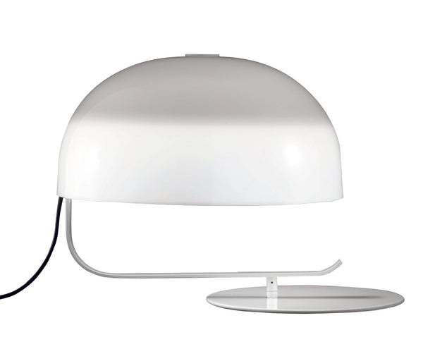 Zanuso Table Lamp - Oluce - Table + Task - White - HORNE